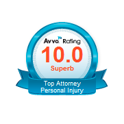 Avvo Rating | 10.0 Superb | Top Attorney Personal Injury